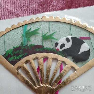 葉脈+麥秸畫藝術書簽(手工制作七八十年代出口創(chuàng)匯產(chǎn)品)